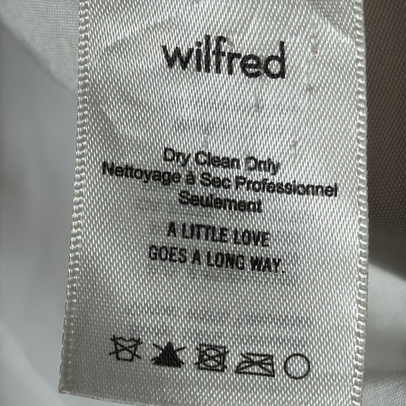 Aritzia Wilfred Cream Blouse Size XS - Picture 5 of 9